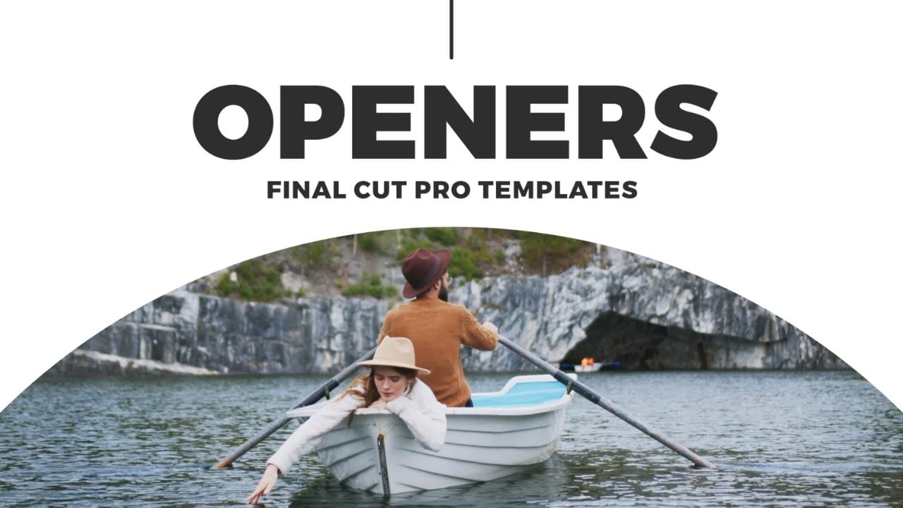 Openers Pack - Final Cut Pro Video Editing Templates