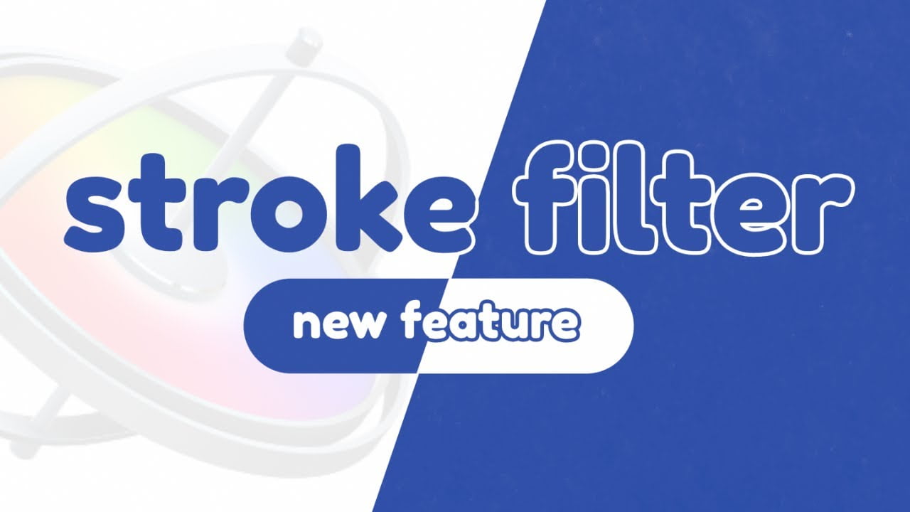 Stroke Filter - Motion 5.4.6 New Feature
