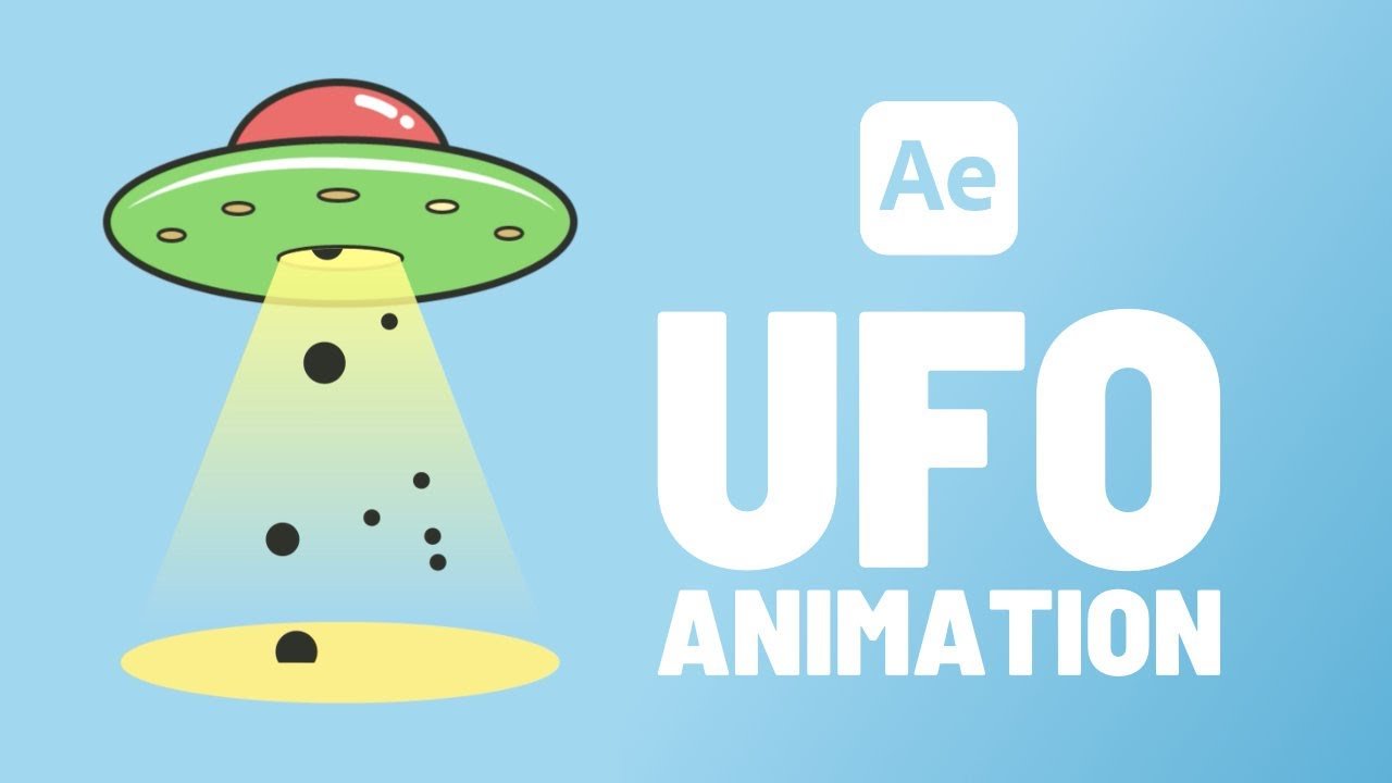 UFO Animation - After Effects Tutorial #55