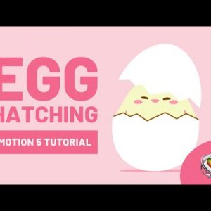 Egg Hatching - Apple Motion 5 Character Animation Tutorial