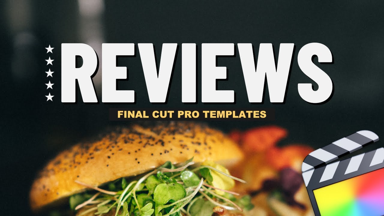Reviews Pack - Final Cut Pro Templates