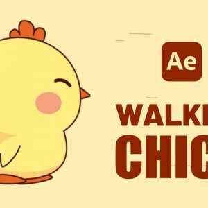 Walking Baby Chick Animation - After Effects Tutorial #64