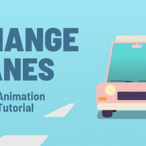 How to Animate a Car Changing Lanes - After Effects Tutorial #79