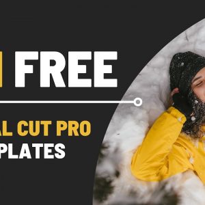 21 Free Final Cut Pro Templates - Happy Holidays 2021!
