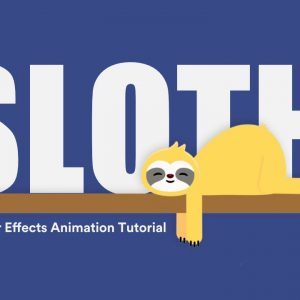 How to Animate a Sloth - After Effects Tutorial #82