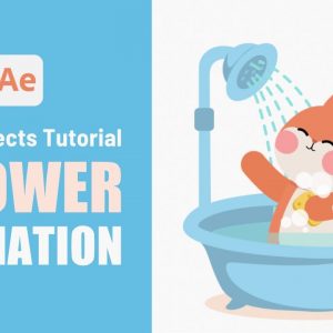 How to Animate a Showering Rabbit - After Effects Tutorial #84