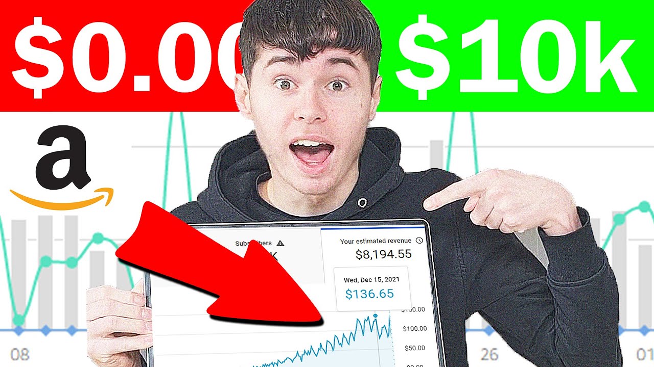 How I went from $0 to $10,000 with Amazon Affiliate Channel (YouTube Automation)