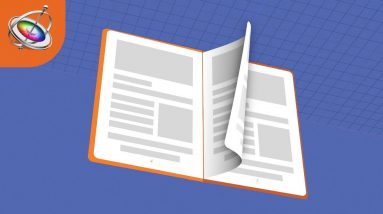 Book Flip Page Animation with Apple Motion 5
