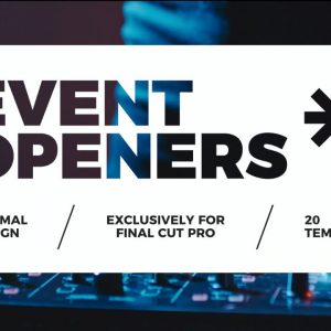 Event Openers - Final Cut Pro Templates