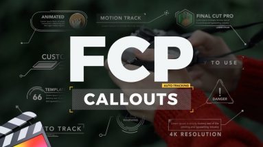 FCP Callouts Pack - Final Cut Pro Templates