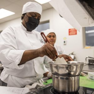 fcc culinary college students bake items to learn scholarship fund