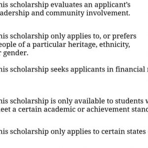 scholarship basis accepting purposes for subsequent 12 months