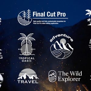 Travel Titles and Lower Thirds / Final Cut Pro Templates